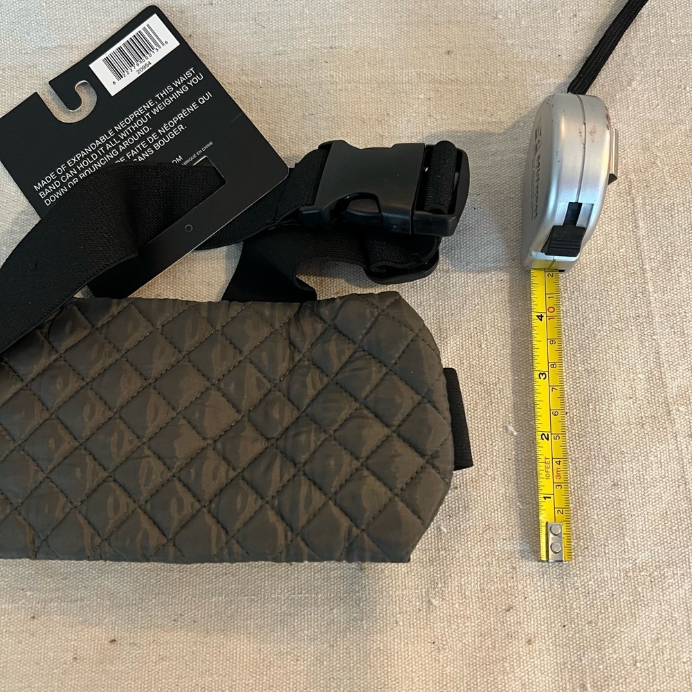Quilted Waist Pack Bag - Picture 3 of 6